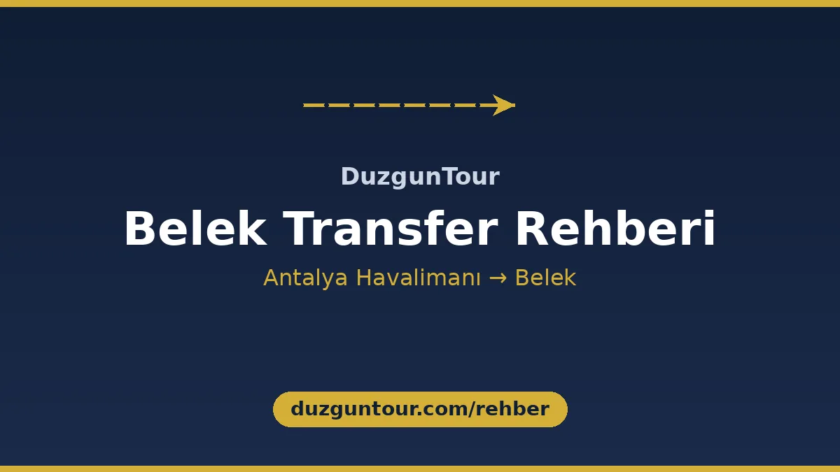 Belek transfer